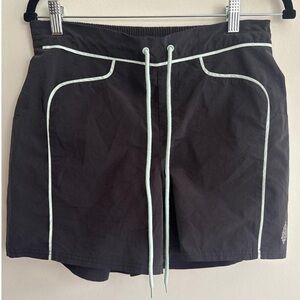 FP Movement by Free People Black Shorts with Mint Trim